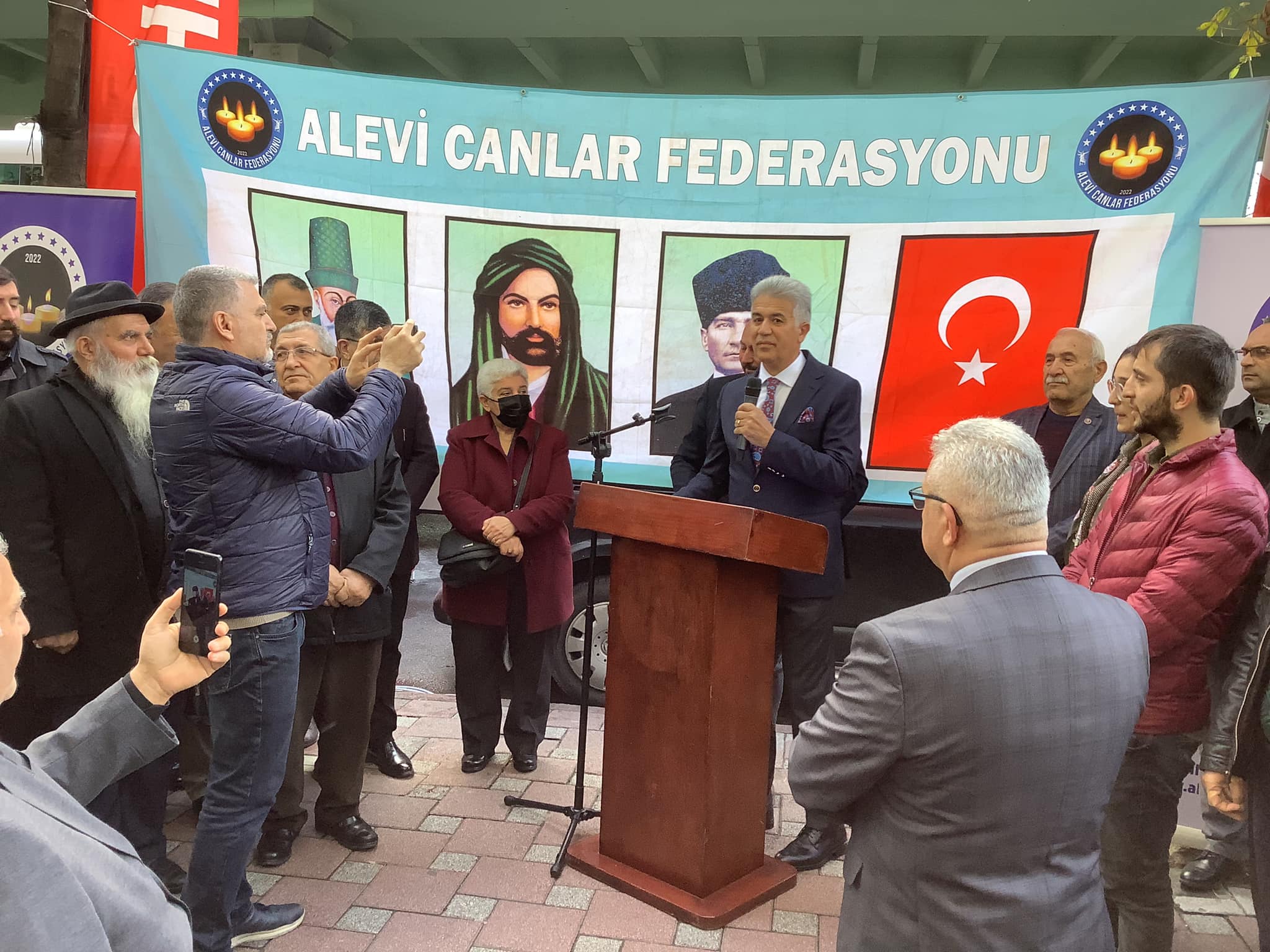Alevi Canlar Federasyonu Mecidiyeköy’de
