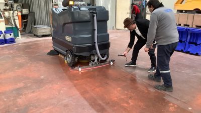 Cleanvac Ürünlerinden Sürücülü Sert Zemin