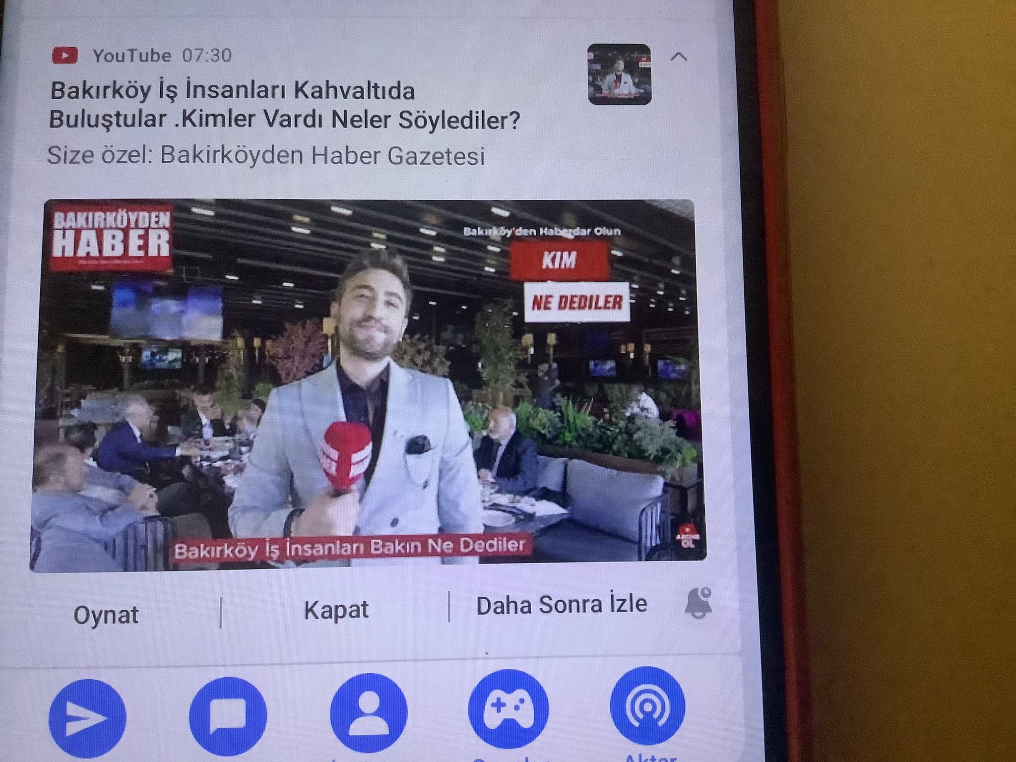 Bakırköy Girişimci İş İnsanlarını Buluşturuyor, Haberlerini Çevremize Duyurmaya Devam Ediyoruz