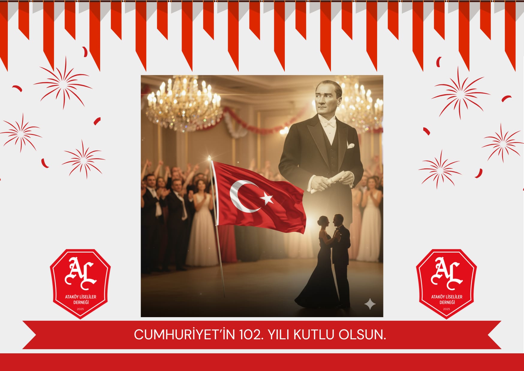 Ataköy Lisesi’nin 50. Yılına Yakışan Cumhuriyet Balosu