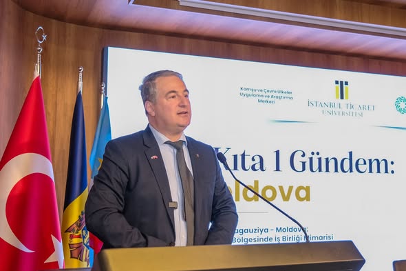 İstanbul Ticaret Üniversitesi Rektörümüz Prof. Dr. Necip Şimşek, Moldova Paneli’nde Konuştu